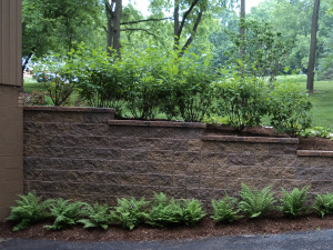 retaining walls, hardscape, landscape design, landscape maintenance 