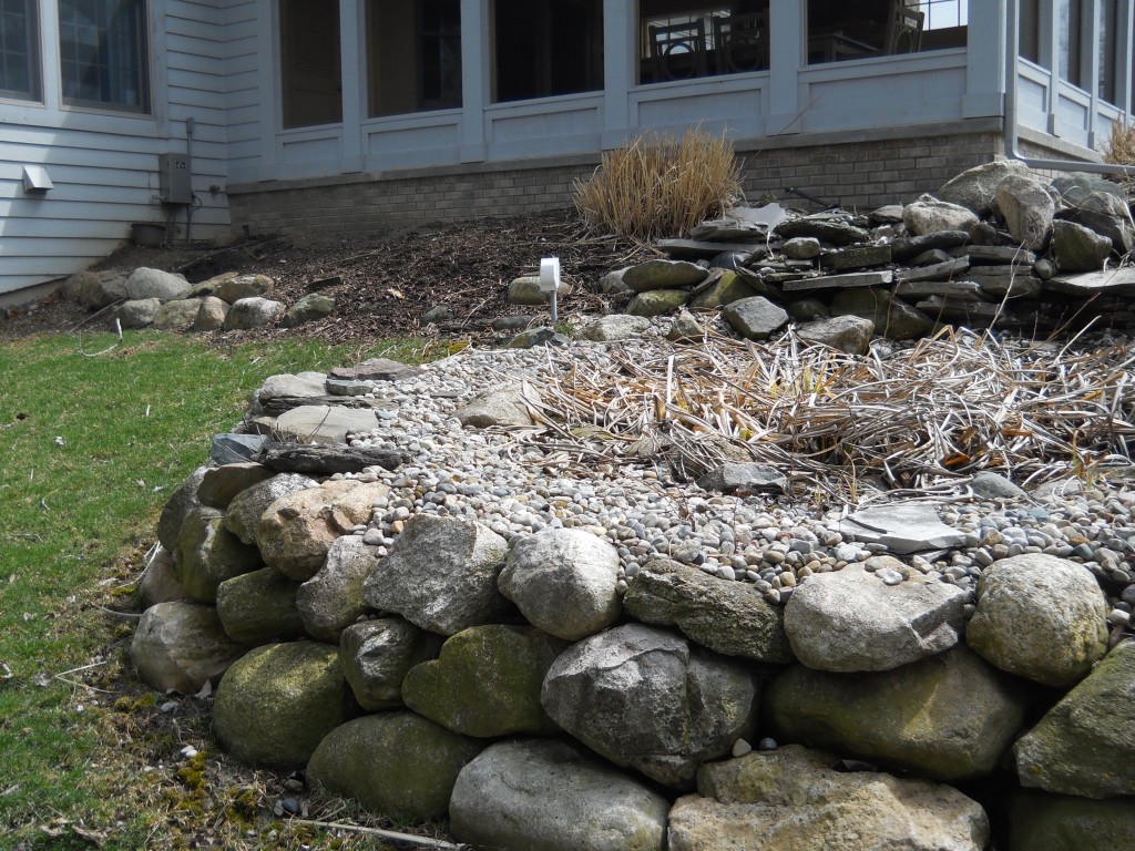 Failed Retaining Wall