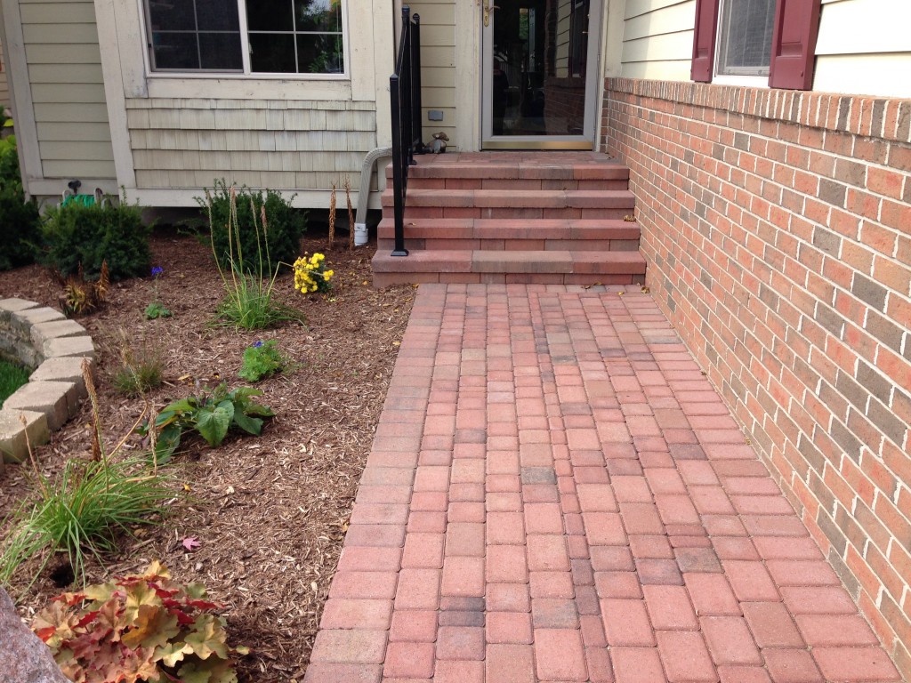 Paver Walkway and Steps