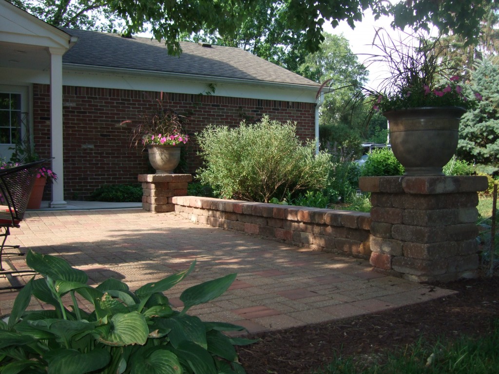 Paver Patio and Landscaping