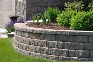 Garden Bed Retaining Wall