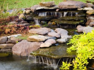 Yard water feature