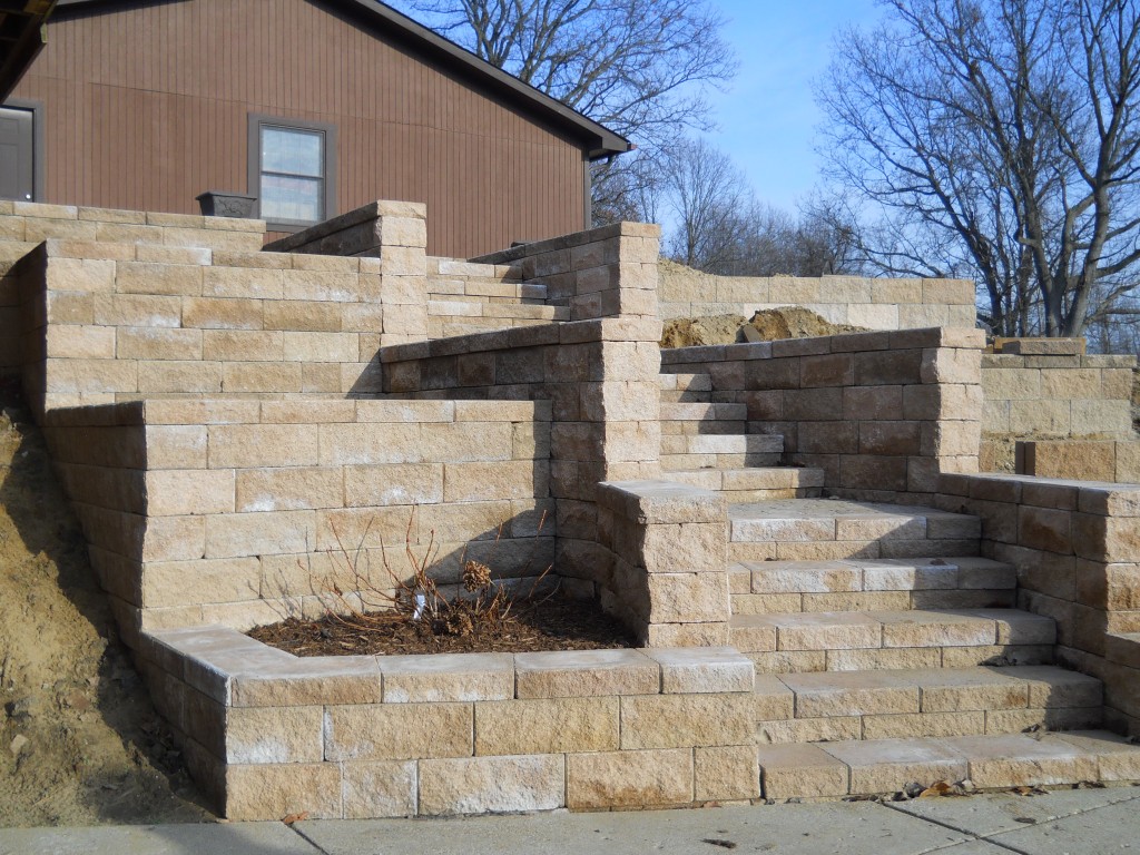 Stairs Into Side Of Hill