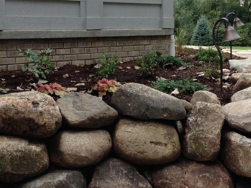 Boulder Wall Close Up