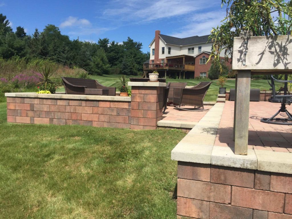 Multi-Level Raised Patio