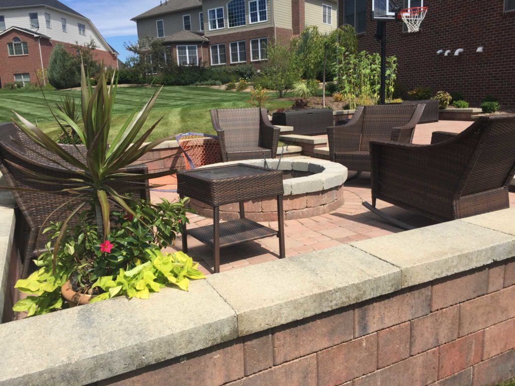 Paver Patio and Retaining Wall