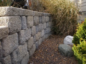 Functional Retaining Garden Wall