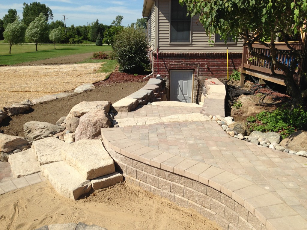 Paver steps & walkway