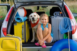 Vacation, Travel - family ready for the travel for summer vacati