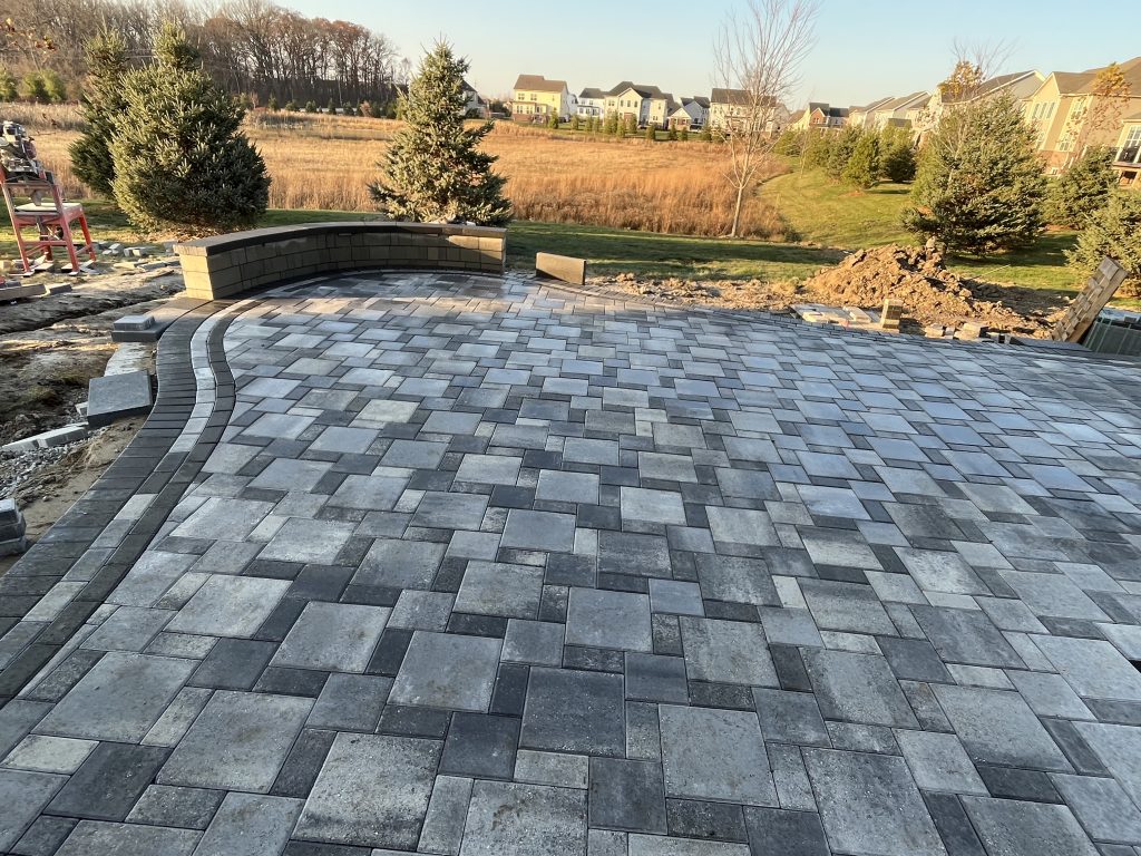 Dark Multicolored Brick Pavers